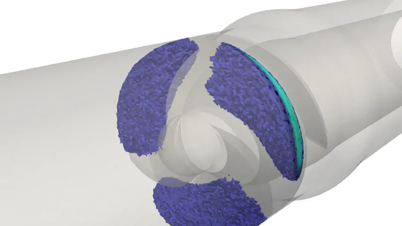 Thesis: Modeling and simulation of the cavitation phenomenon in space engine turbopumps